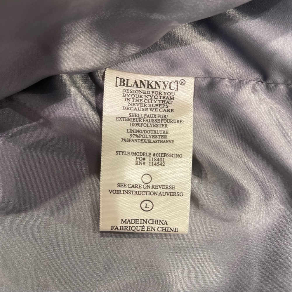 NWOT Blank NYC plaid lined oversized coat - Picture 14 of 16